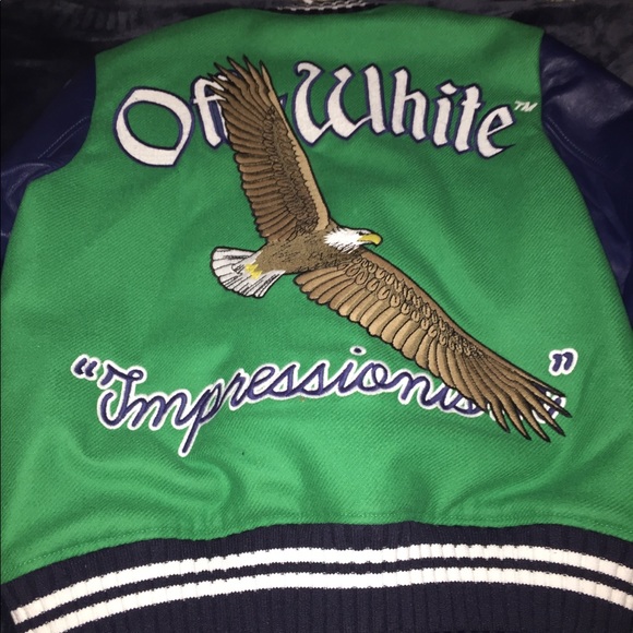 Brand New OFF WHITE VARCITY JACKET - Picture 4 of 7